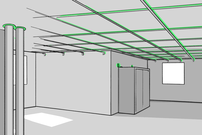 Les éléments non structuraux et autres installations et équipements doivent être correctement reliés à la structure porteuse afin de limiter les dommages en cas d'un séisme.