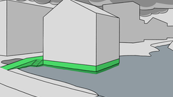 La construction surélevée est la mesure la plus simple et la plus efficace pour protéger les nouveaux bâtiments contre les inondations Le bâtiment surélevé est robuste et étanche dans la zone de base