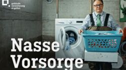 Comment Stefan Heuss peut faire sa lessive dans sa cave inondée, même en cas de fortes pluies.