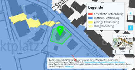 La date de la dernière mise à jour est indiquée dans la source de chaque carte