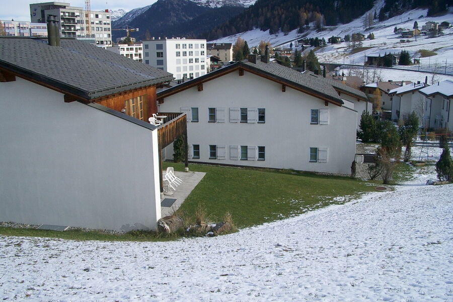 Paroi déflectrice avec murs en aile à Davos (GR).